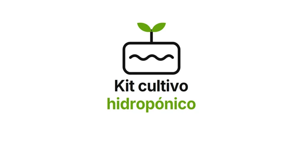 Kit de cultivo hidropónico de interior con luz LED